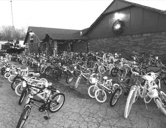 Merry Christmas bike give-a-way