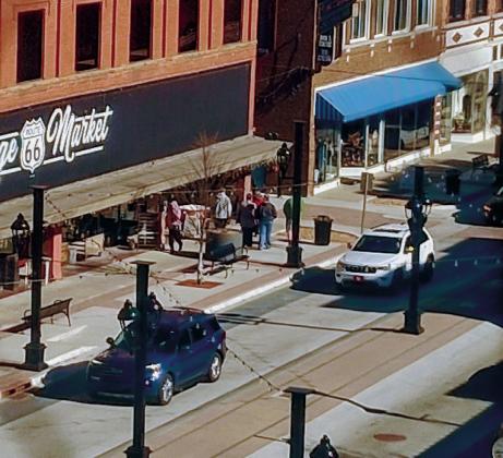 The new Dewey Street, Sapulpa Oklahoma