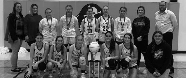The Lady Hornets placed runners up in the Paden Tournament. courtesy photos