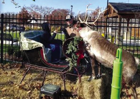A visit with one of Santa’s
