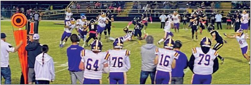 Pirates take Jay 38-8