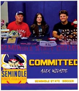 Alex Wilhite signs with Seminole State.
