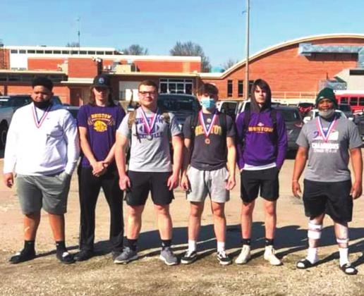 Bristow Pirates powerlifting team places at Regionals