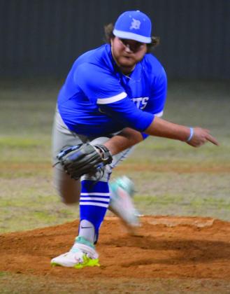 courtesy photo Seth McDaniel throws a pitch.