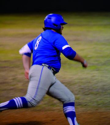 courtesy photo Seth McDaniel rounds the base.