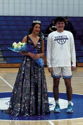 Queen Ava Freeze with King Ethan Hogan. courtesy photo