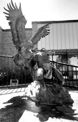 Donated “Eagle Catcher” Unveiled