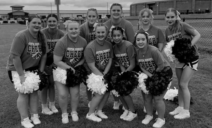 Back row from left Kyiah Low, Larami Fenton, Addy Kearney, Kiera Shagena, Milli Tietz and Erica Peeler, Front row from left, Autumn Dyer, Claire Bailey, Jordan Proctor and Rusti Montogomery (Not pictured: Dazzlynn Rowden &amp;amp; Kenadi Sorrells)
