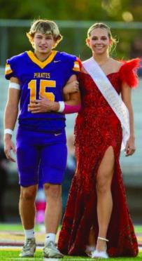 Sophomore Representatives Gavon Freeman and Katelen Chapman.