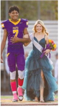 Sophomore Representatives Promised Johnson and Finley Tidwell.