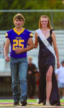 Junior Representatives Dustee Thompson and Haydan Yocham.