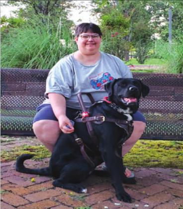 Local family trains service dogs
