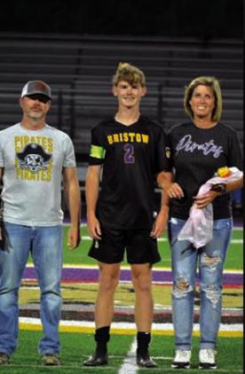 Roan Goodwin with Zane and Mandy Goodwin.