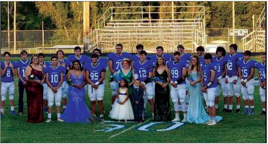 2023 Depew Hornet Homecoming court courtesy photos