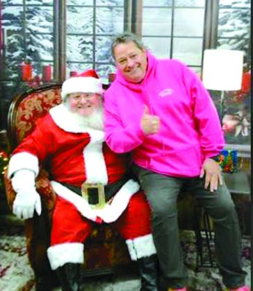 Santa visits Bristow Toy Museum