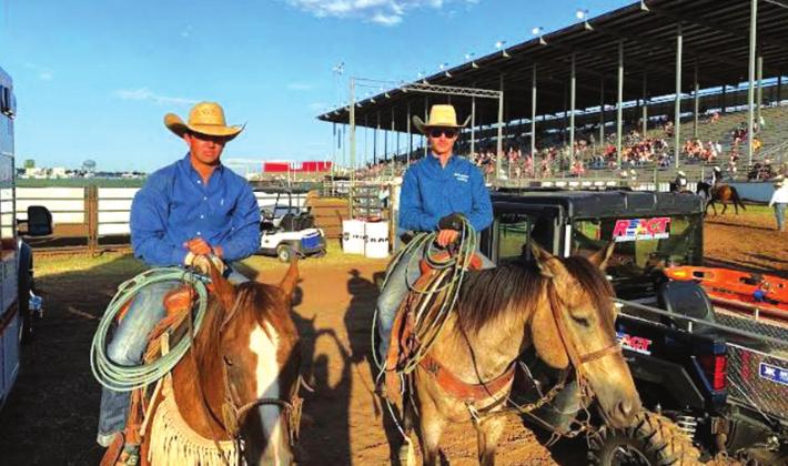 Left Bode Gatlin and right, Jim Watkins courtesy photo