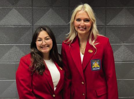 Chloe Bigbear, of Stillwater, Cosmetology and Gracie Cooper, of Kellyville, Cosmetology 1st P lace, ActionSkills(PS). courtesy photo