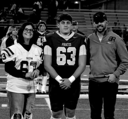 Kaden Patton with parents Ryan and Brittany Patten.