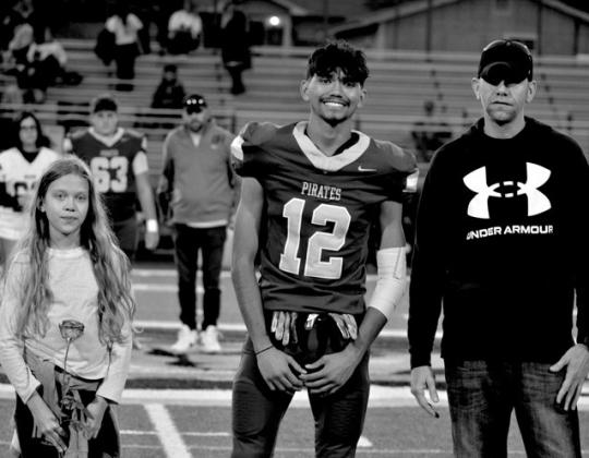 Jordyn Morgan with Jarrod Plum and Tina Wadsworth.