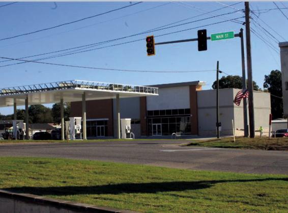 DAK’s Market , taking the entire corner between First and Second on South Main, is still in the process of completion. Angie Gentry photo