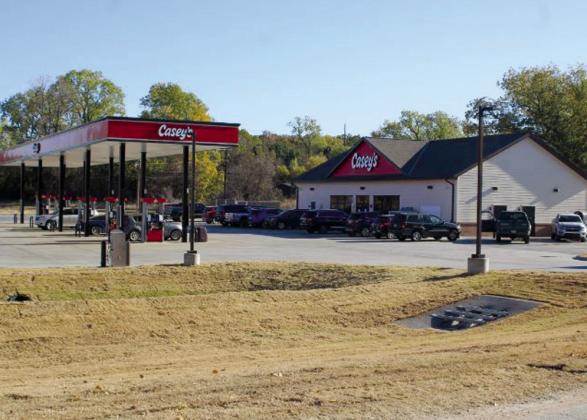 Casey’s Market on Hwy 66 N or North Main Street, is nearing it’s grand opening. Angie Gentry photo
