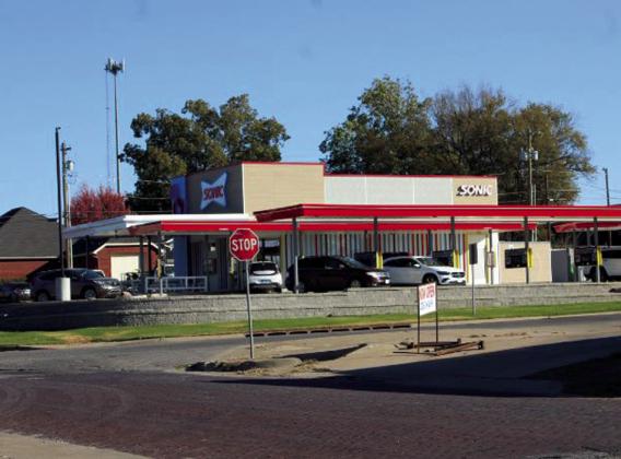 The new Sonic is up and running on the corner of 4th and Elm. It even now has a drive up and an outside eating area. Angie Gentry photo