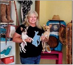 Lora Seaton, owner of The Funky Armadillo courtesy photo