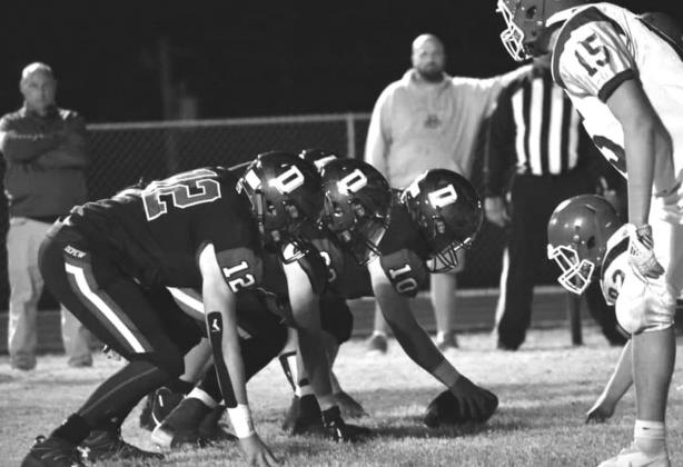 The Hornet’s offense makes a play. courtesy photo