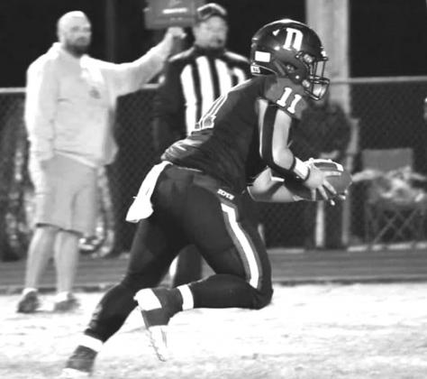 Jesse Slape runs the play. courtesy photo