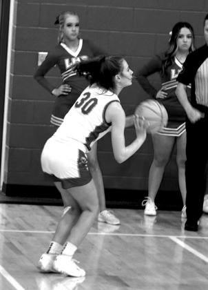 Katrina Ash shoots for three. courtesy photo