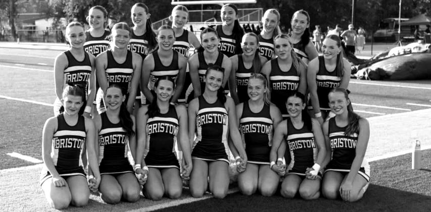 2025 Bristow Pirate Varsity Cheer Team