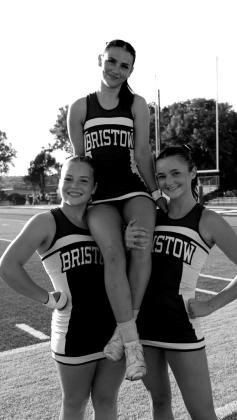 2025 Bristow Pirate Varsity Cheer Team
