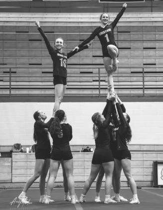 Pirate Varsity Cheer Stunt
