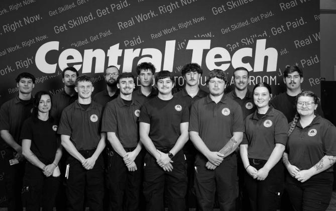 Central Tech EMT students graduate