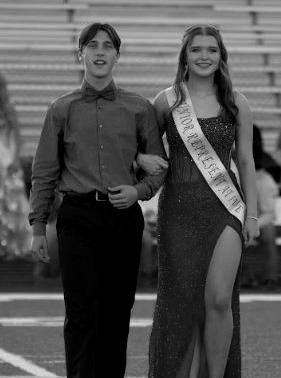 Junior Representatives Ty Bishop and Macy Peters.