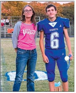 John Manka with his mom Tabitha