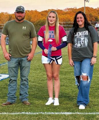 Laramie Fenton and parents Cole and April Fenton