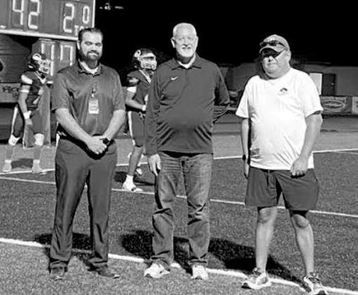 The Rausch Coleman Hometown Hero Award was presented to Coach Ray Tankersley, “Coach Tank”