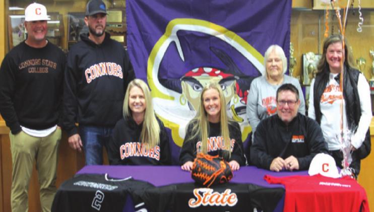 Signing to play ball