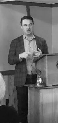 Kyle Hilbert ,the new Speaker of the Oklahoma House of Representatives, spoke with the Bristow Rotary Club this week. He reviewed some of the new rules and regulations which will benefit Oklahoma citizens. courtesy photo
