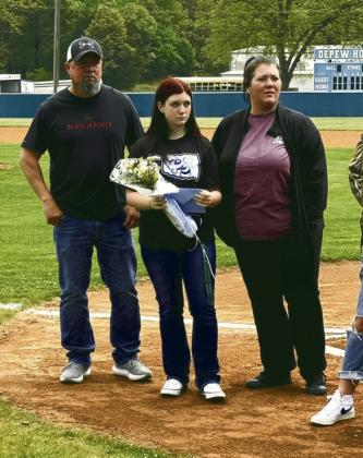 Morgan O'Neal( team manager) with parents James O'Neal and Brandi Smith Morgan.