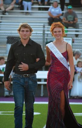Senior representatives Dustee Thompson and Haydan Yocham.