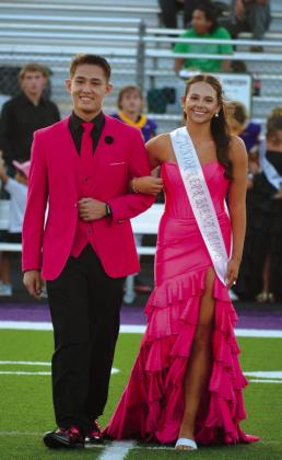 Junior representatives Nic Howell and Katelen Chapman.