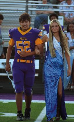 Sophomore representatives Tanner Schonfield and Tinlee Freeman.