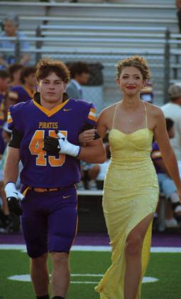 Sophomore representatives Mack Powell and Chloe Frizzell.
