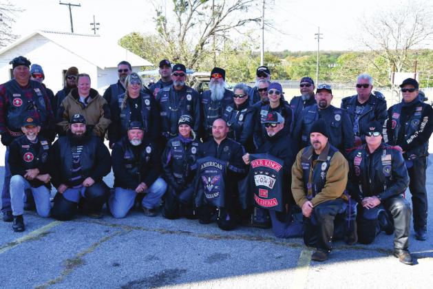 The Four Kings LE/MC and the Americas Guardians Motorcycle Club joined Bristow Mayor Rick Pinson on an Officer Down Fundraiser motorcycle ride. Angie Gentry photo