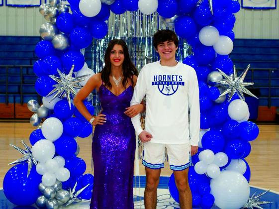 Junior Ava Freeze with Escort Ethan Hogan