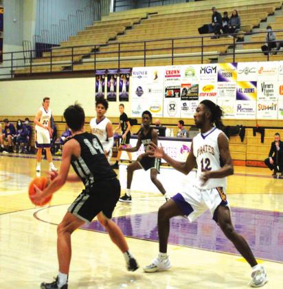 Stephon Tolon guards the ball. courtesy photo