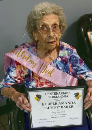 Bunny Baker, 100 years loved