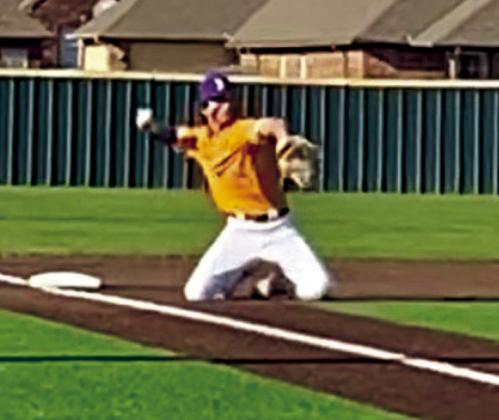 Hayden Yoham makes an ESPN worthy out.